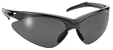 Rake Black Frame Sports Motorcycle Sunglasses Smoke Lens
