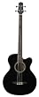 Takamine G Series EGB2S-BK Acoustic Electric Bass Guitar, Black