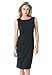 Roamans Women's Plus Size Sheath Ponte Dress