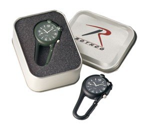 4500 CLIP WATCH W/ LED LIGHT BLACK
