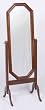 Stratford Cheval Full Length Mirror (Walnut) (59"h x 24 3/4"w x 17"d)