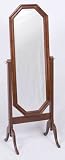 Stratford Beveled Edge Cheval Mirror