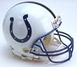 Indianapolis Colts 1995-2003 Throwback Riddell Deluxe Replica Helmet - Football Sports Merchandise