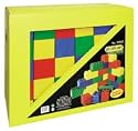 Set aus 60 großen Bausteine XXL # bunt gemischt # 38 große 4er- und 22 große 8er-Steine # MADE IN GERMANY # aus dem Hause Wader Plasticart # OHNE Originalkarton (siehe Beschreibung unten) # Bausteinblock # große 4er (ungefähr 12 x 11 x 11 cm) und große 8er (ungefähr 22 x 12 x 11 cm) Bausteinen