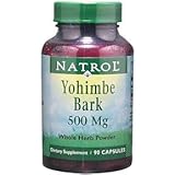Yohimbe Bark - 500 mg, 90 Capsules