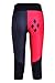 COCOLEGGINGS Womens Harley Quinn Digital Print Stretch Workout Capri Tights M