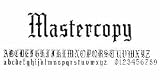 FONTS TYPE OLD ENGLISH NEW HERMES
