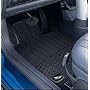 MINI Cooper Front All Weather Rubber Floor Mats - fits model years 2002 2003 2004 2005 and 2006 - set of 2 front mats