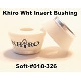 Insert Bushing Alum. White X-Soft Top/Bottom