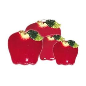 Apple Country Kitchen Fruit Fruity Home Decor Stove Burner Covers Ceramic Stovetop Top Accent Accessories