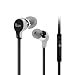 iLuv In-Ear Tangle Free Earphones with iPhone and iPod In-line Remote with Built in Microphone - Silver