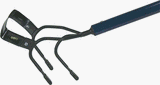 Midwest Rake 42103 Cultivator And Loop Hoe Combo Tool
