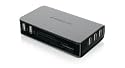 IOGear USB 2.0 Combo Hub and Card Reader with Mini-B Cable GUH286 (Black)