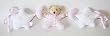 Baby Stroller Toys/Highchair Baby Rattle Toy, Moons & Stars Collection - pink