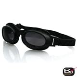 Slimline Goggle, Black Frame, Reflective Lens