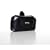 Black Prima Palm Treo 700 Series Leather Case - Lateral Holster Style