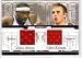 2003-04 Fleer Mystique Awe Pairs Dual Jerseys #EBCK Elton Brand / Chris Kaman* - Los Angeles Clippers (Piece of Authentic Game-Worn Jersey - Serial #d to 250 ) (Basketball Cards)