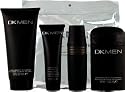 DK Men by Donna Karan for Men 4 Piece Refueling Kit Includes: 0.25 oz Cologne Spray + 2.5 oz Hair & Body Shampoo + 1.5 oz Deodorant Stick Anti-Perspirant (Slightly Damaged) + 1.0 oz Unscented After Shave Conditioner