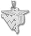 West Virginia Mountaineers Solid Sterling Silver Dentistry School Pendant