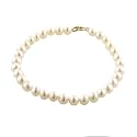 14K Freshwater Pearl Classic Bracelet - White