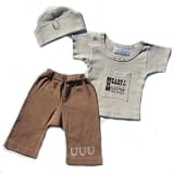 Heart of the Old West with Infant Cap Size:6-9 mos by Divas and Drooligans