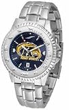 Kent State Golden Flashes Competitor AnoChrome Men's Watch with Steel Band