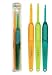 Clover Reflections Crochet Hook Set Small, Size G, H and J, 3 Per Set