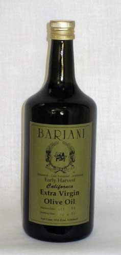 Bariani's Green Olive Oil - 1000ml (33.8fl.oz)
