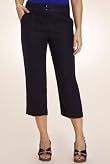 Per Una Roma Pure Linen Cropped Trousers [T62-4430I-S]