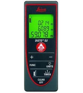 Leica DISTO D2 Laser Distance Measurer