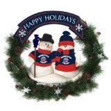 Minnesota Twins Team Snowman Christmas Wreath