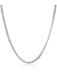 14k Gold 2.4mm Box Chain Necklace, 18"