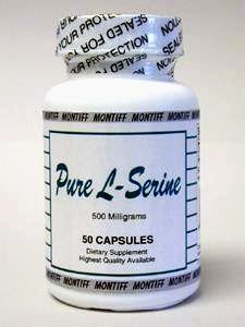 Montiff - Pure L-Serine 500 mg 50 caps
