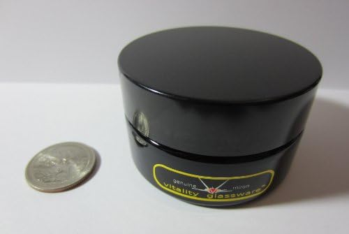 VioLiv 50ml Super Wide Storage Jar, Violet Glassware