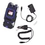 (3 in 1)verizon Alltel Cdma Motorola Krzr K1m Stringray Case with Removable Belt Clip + Rapid Car Charger Cigarette Lighter Adapter for K1zr K1m + Standard Travel/home/wall Charger for K1zr K1m