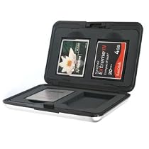 7dayshop Aluminium Memory Card Case for Compact Flash Cards - AL1-CF