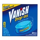 Vanish Drop Ins Automatic Toilet Bowl Cleaner with Borax Cleaning Booster, 1.7 Oz/Pack 12 ea