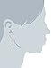 Amazon Collection Sterling Silver Created-White Sapphire Drop Earrings