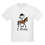 English Horse Riding Kids Light T-Shirt