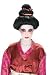 Black Geisha Wig for Halloween Costume