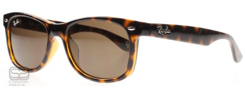 Ray-BanJunior Sunglasses Tortoise Frame, Dark Brown Classic Lenses, 47MM