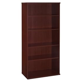 Series C:Open Double Bookcase by Bush Furniture