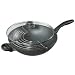 Swiss Diamond Cast-Aluminum Nonstick 5-2/7-Quart Wok with Rack and Lid