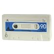 iPhone 4 / 4G White Silicone Cassette Tape Case / Skin / Cover