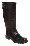 Office Croc Print Welly 2