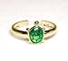 14k Adorable Enamel Green Turtle Toe Ring
