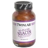 TwinLab No-Flush Niacin, 50 capsules