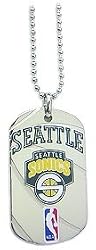 Seattle Sonics Sport Dog Tagz - Basketball Sports Merchandise