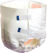 All Through the Night Disposable Brief Large Case of 96- Principle Business Disposable Briefs Fits Waist 45-58" - These Adult Disposable Briefs Have a 33 Fluid oz Capacity. Through the Night Disposable Briefs Are Top Quality Disposable Fitted Briefs.