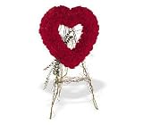 Sympathy Red Carnation Flowers Forever Yours